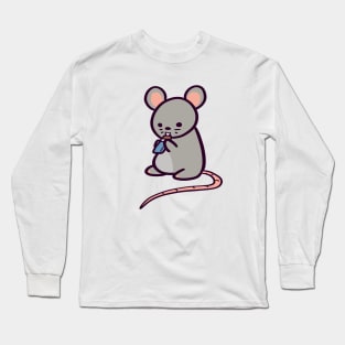 Cute Rat Candy Bar Long Sleeve T-Shirt